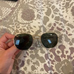 Hexagonal Flat Ray Bans